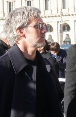 ANNE HATHAWAY at Funeral of Valentino Garavani at Basilica di Santa Maria degli Angeli e dei Martiri in Rome 01/23/2026