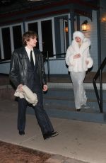 ANYA TAYLOR-JOY and Malcolm Mcrae Arrives at Kate Hudson