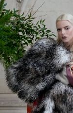ANYA TAYLOR-JOY at Photocall for Christian Dior Spring/summer 2026 Haute Couture Collection in Paris 01/26/2026