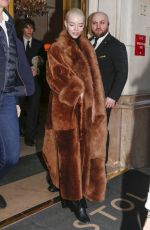 ANYA TAYLOR-JOY Leaves Her Hotel in Paris 01/24/2026