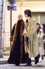 ANYA TAYLOR-JOY Out with Her Husband at Palais Royal District in Paris 01/24/2026