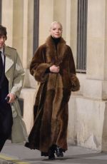 ANYA TAYLOR-JOY Out with Her Husband at Palais Royal District in Paris 01/24/2026