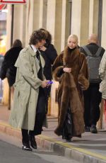 ANYA TAYLOR-JOY Out with Her Husband at Palais Royal District in Paris 01/24/2026