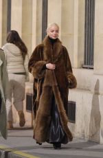 ANYA TAYLOR-JOY Out with Her Husband at Palais Royal District in Paris 01/24/2026