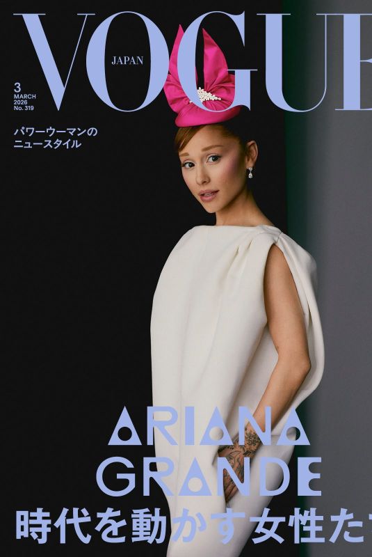 ARIANA GRANDE for Vogue Japan, March 2026