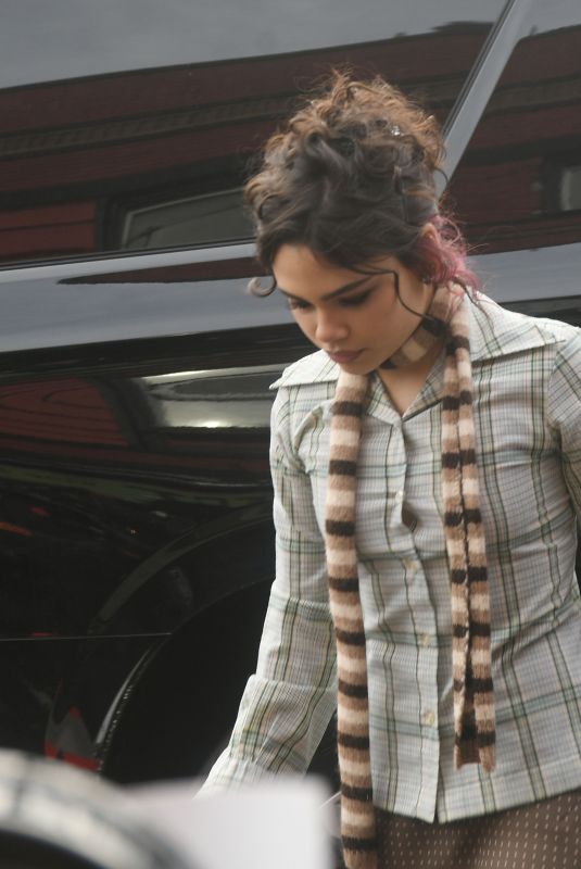 ARIANA GREENBLAT on the Set of Somedays in Westfield 01/23/2026