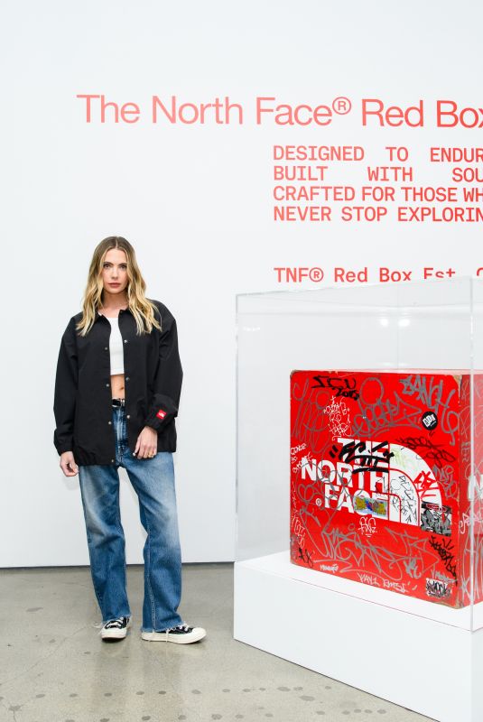 ASHLEY BENSON at The North Face Presents The Red Box Launch Event in Los Angeles 01/27/2026