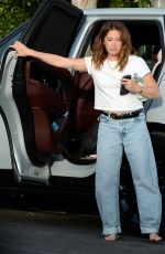 ASHLEY TISDALE Out Visits Her Parents