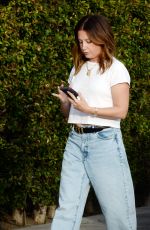 ASHLEY TISDALE Out Visits Her Parents