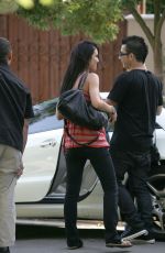 AUDRINA PATRIDGE Arrives at Her Home in Los Angeles 06/10/2008