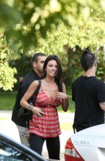 AUDRINA PATRIDGE Arrives at Her Home in Los Angeles 06/10/2008