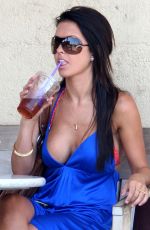 AUDRINA PATRIDGE at a Coffee Shop in Los Angeles 07/17/2008
