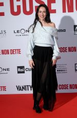 AURORA RAMAZZOTTI at Things Unsaid Photocall at Cinema Colosseo in Milan 01/26/2026