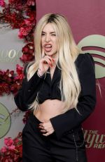 AVA MAX at The Hollywood Reporter and Spotify Golden Week Nominees Night in West Hollywood 01/08/2026