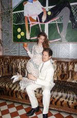 BARBARA PALVIN and Dylan Sprouse Hosted a New Year
