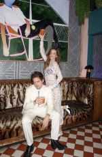 BARBARA PALVIN and Dylan Sprouse Hosted a New Year