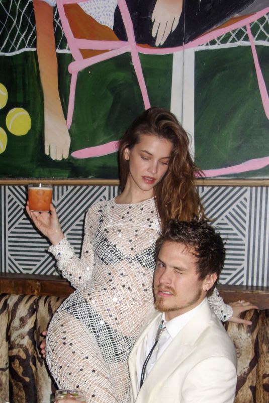 BARBARA PALVIN and Dylan Sprouse Hosted a New Year