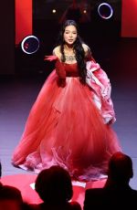BELLA POARCH at American Heart Association Go Red For Women Red Dress Collection Concert in New York City 01/29/2026