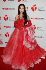 BELLA POARCH at American Heart Association Go Red For Women Red Dress Collection Concert in New York City 01/29/2026