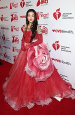 BELLA POARCH at American Heart Association Go Red For Women Red Dress Collection Concert in New York City 01/29/2026