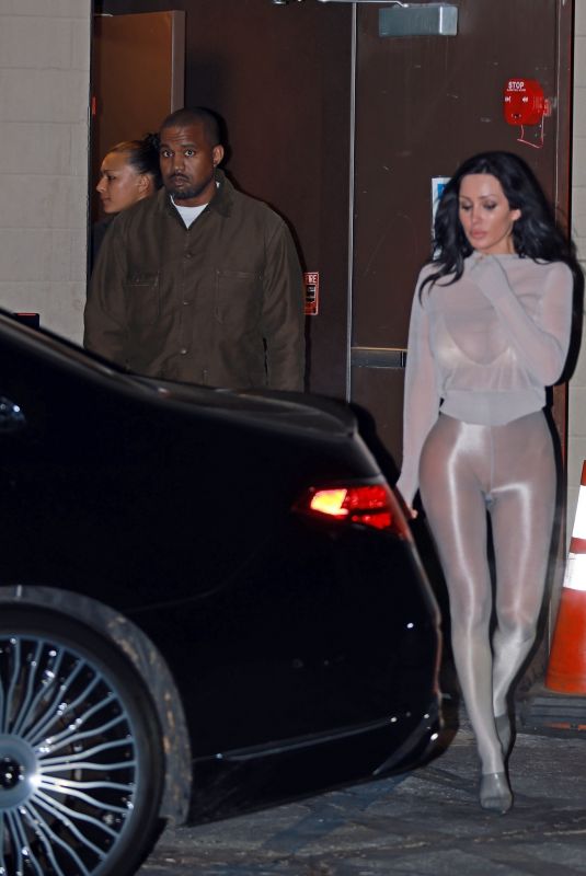 BIANCA CENSORI and Kanye West Out for Movie Date Night in Los Angeles 01/23/2026