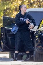 BILLIE EILISH Visiting Her Brother Finneas in Los Feliz 01/15/2026
