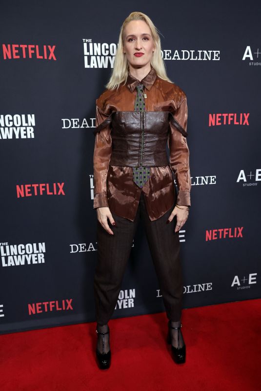 BREEDA WOOL at The Lincoln Lawyer Season 4 Premiere 01/28/2026