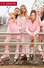 BROOKS NADER and Her Sisters for Clarins