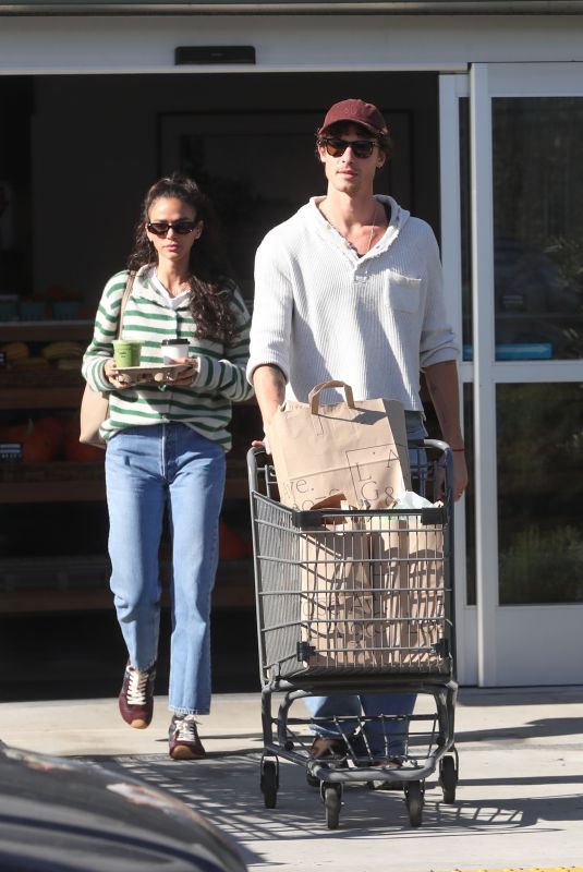 BRUNA MARQUEZINE and Shawn Mendes Shopping for Grocery at an Organic Store in Los Angeles 01/07/2026