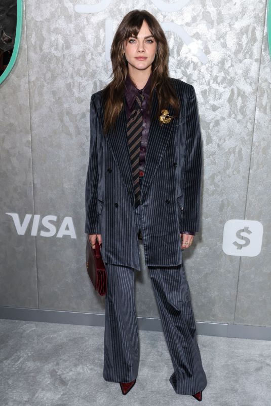 CARA DELEVINGNE at 2026 Warner Music GRAMMY Party in Los Angeles 01/29/2026