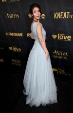 CAYLEE COWAN at 2026 Astra Film Awards in Los Angeles 01/09/2026