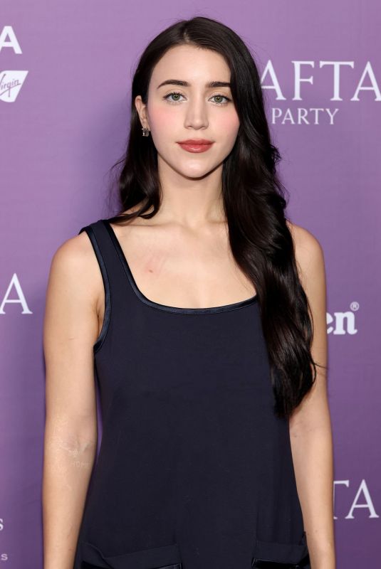 CAYLEE COWAN at 2026 BAFTA Tea Party in Los Angeles 01/10/2026
