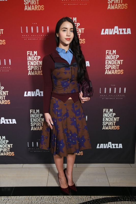 CAYLEE COWAN at 2026 Film Independent Spirit Awards Nominee Brunch in Los Angeles 01/10/2026