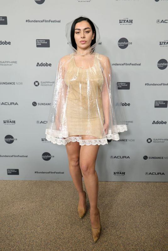 CHARLI XCX at The Gallerist Premiere at 2026 Sundance Film Festival in Park City 01/24/2026