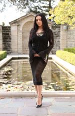 CHARLI XCX at Wuthering Heights Global Junket Photocall at Greystone Mansion in Beverly Hills 01/28/2026