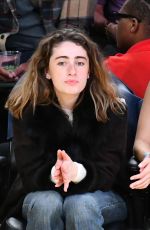 CHASE SUI WONDERS and RACHEL SENNOTT at NBA Game Between L.A. Lakers and Toronto Raptors in Los Angeles 01/18/2026
