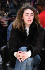 CHASE SUI WONDERS and RACHEL SENNOTT at NBA Game Between L.A. Lakers and Toronto Raptors in Los Angeles 01/18/2026