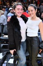 CHASE SUI WONDERS and RACHEL SENNOTT at NBA Game Between L.A. Lakers and Toronto Raptors in Los Angeles 01/18/2026