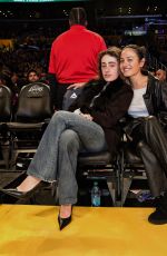 CHASE SUI WONDERS and RACHEL SENNOTT at NBA Game Between L.A. Lakers and Toronto Raptors in Los Angeles 01/18/2026