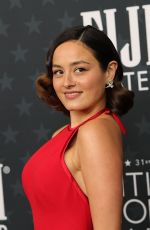 CHASE SUI WONDERS at 31st Annual Critics Choice Awards in Santa Monica 01/04/2026