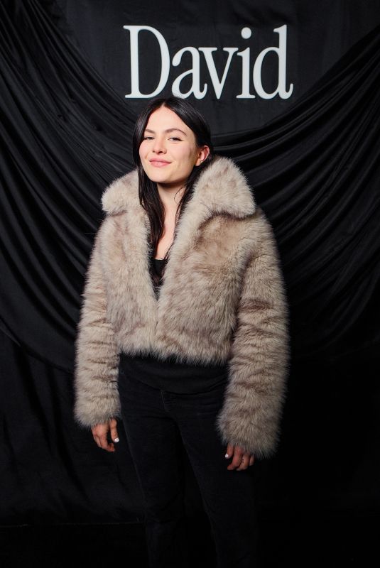 CHIARA AURELIA at Julia Fox X David Bronze Premiere in New York 01/07/2026