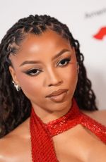 CHLOE BAILEY at American Heart Association Go Red For Women Red Dress Collection Concert in New York City 01/29/2026