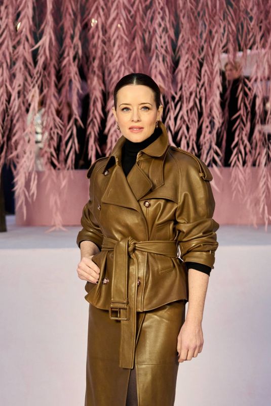CLAIRE FOY at Chanel Haute Couture Week Spring/Summer 2026 Show at Paris Fashion Week 01/27/2026