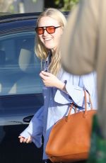 DAKOTA FANNING Arrives for a Fashion Fitting in Hollywood 01/28/2026