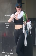 DAKOTA JOHNSON Leaves Tracy Anderson Gym in Studio City 01/05/2026
