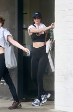 DAKOTA JOHNSON Leaves Tracy Anderson Gym in Studio City 01/05/2026