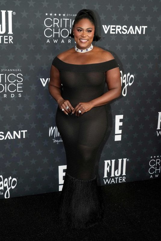 DANIELLE BROOKS at 31st Annual Critics Choice Awards in Santa Monica 01/04/2026