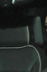 DEMI LOVATO Arrives at Charli XCX