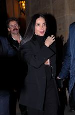 DEMI MOORE Out at Paris Fashion Week 01/26/2026