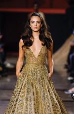 DEVA CASSEL at Elie Saab Haute Couture Week Spring/Summer 2026 Show at Paris Fashion Week 01/28/2026